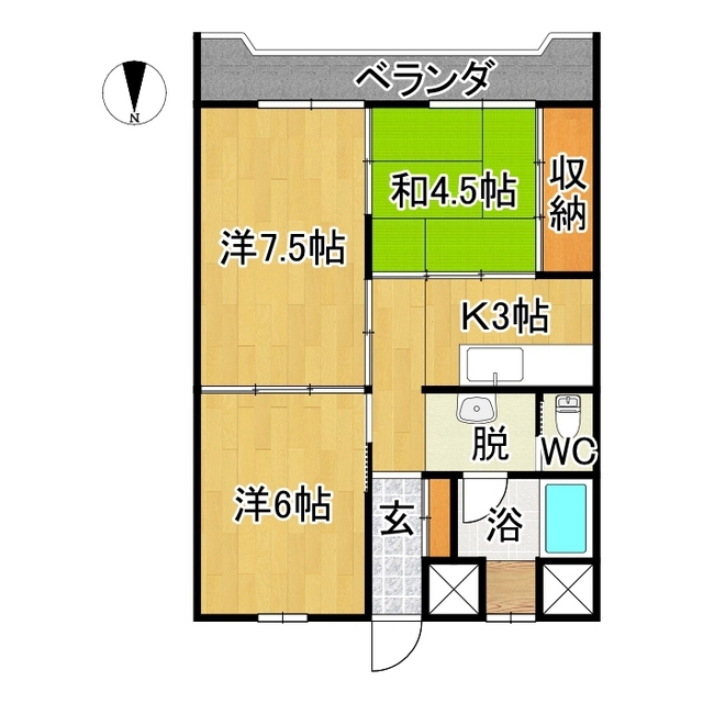 マンション瑞凰 間取り