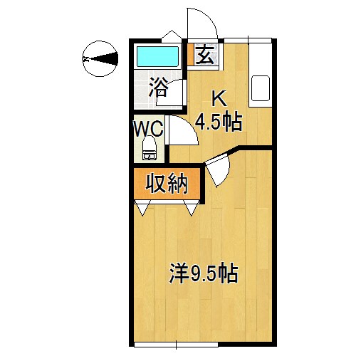 シティハイムドルフⅠ 間取り