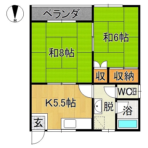 藤ハイツ 間取り