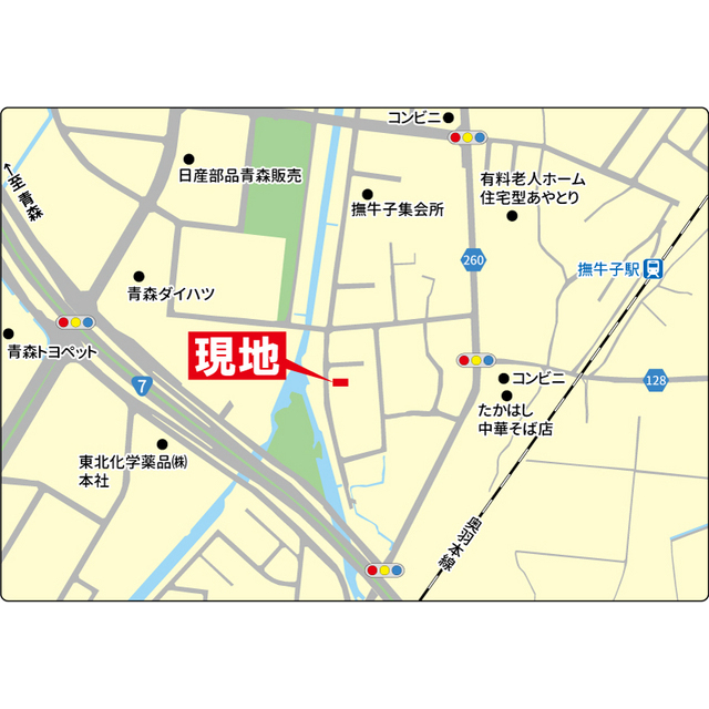 藤ハイツ 地図（共通）