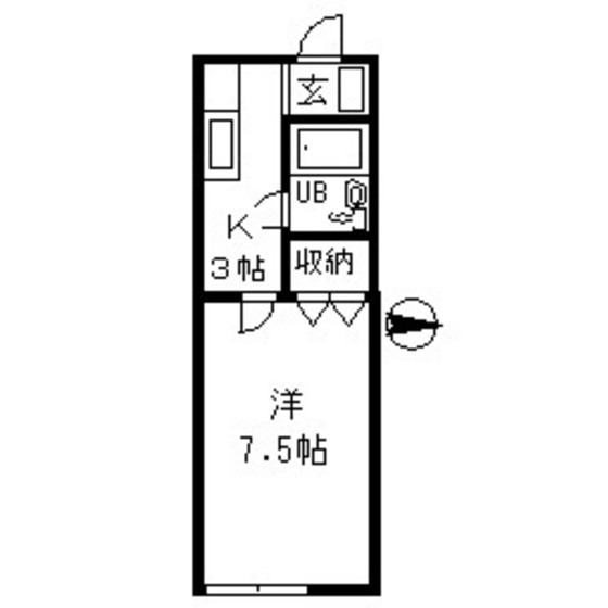 コーポフレンド 間取り