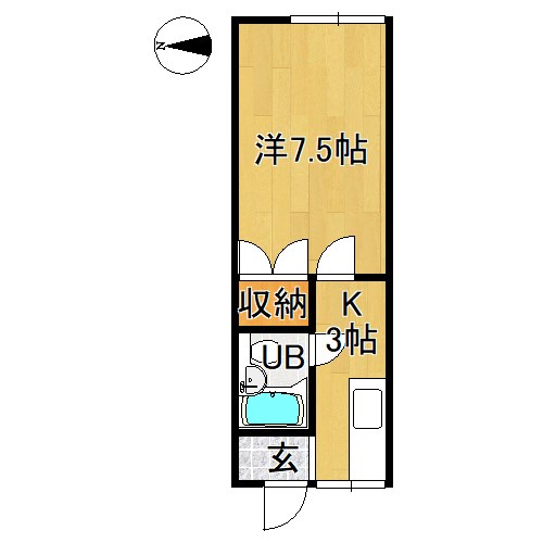 コーポフレンド 間取り