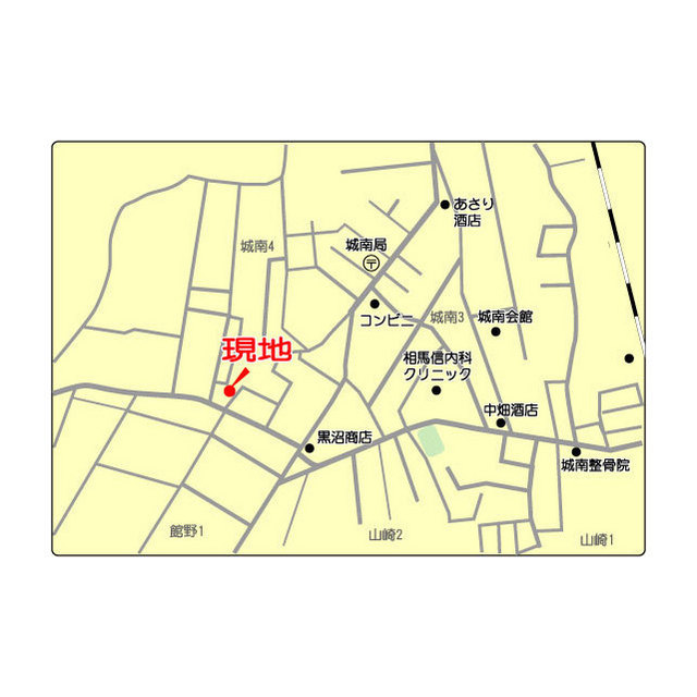 ヴィラ城南 地図（共通）