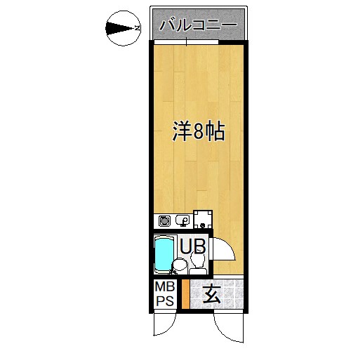 グローリア初穂 間取り