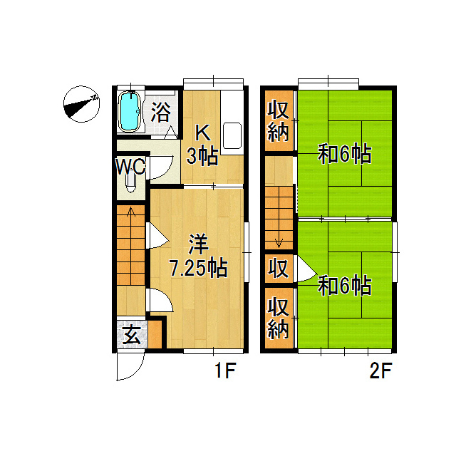 高杉アパート 間取り
