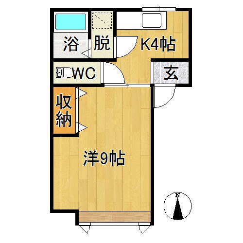城南ＳＫハイツ 間取り