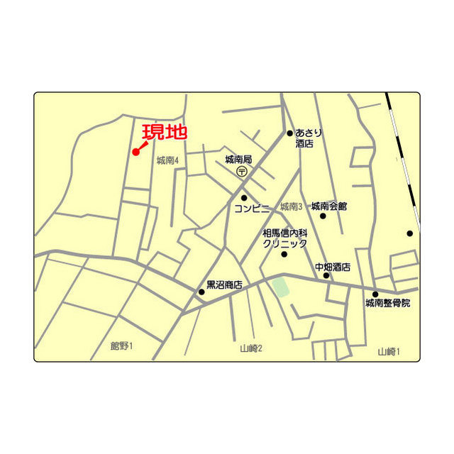 城南ＳＫハイツ 地図（共通）