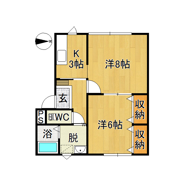 城東ハウス 間取り