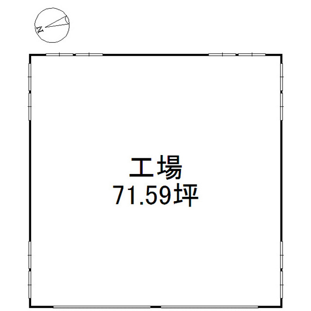 平川市日沼工場・事務所 間取り