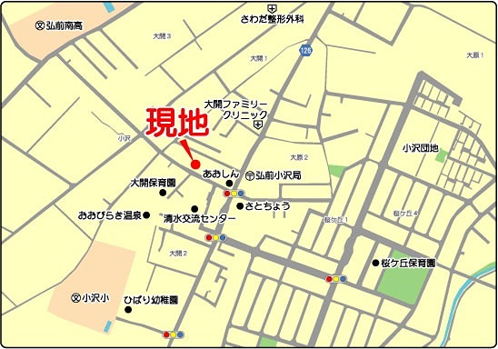 びゅうはうす 地図（共通）