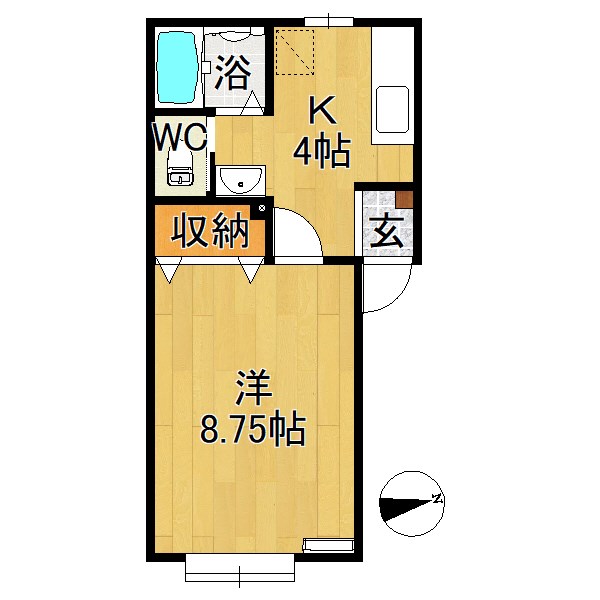 チャンドラ★パパ 間取り