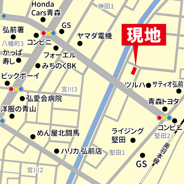 チャンドラ★パパ 地図（共通）