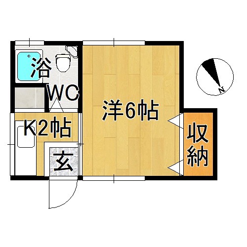コーポフジタ 間取り