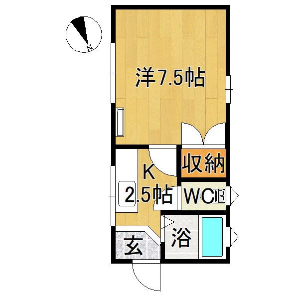 ギャザー７７ 間取り
