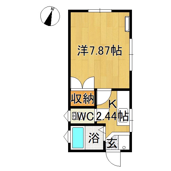 ギャザー７７ 間取り