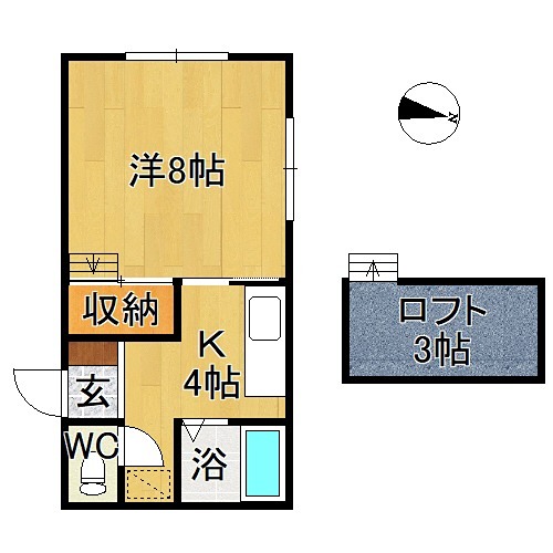メゾンフォレー城東 間取り