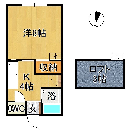 メゾンフォレー城東 間取り