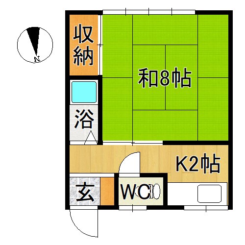 神田ＳＫハイツ 間取り