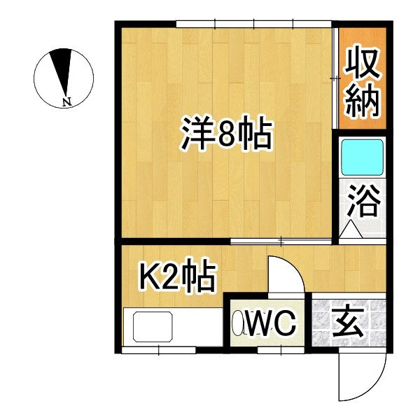 神田ＳＫハイツ 間取り