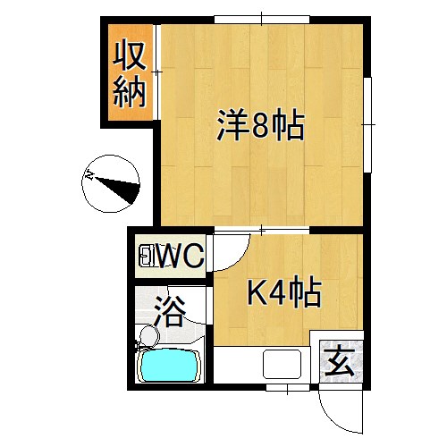 富野ハイツ 間取り