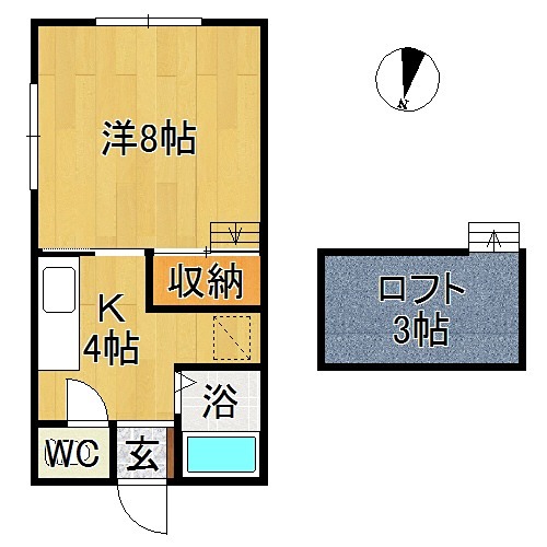 メゾンフォレー城東 間取り