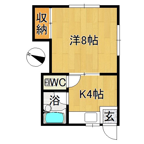 富野ハイツ 間取り