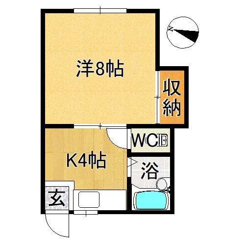 富野ハイツ 間取り