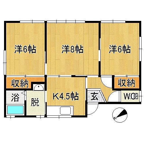 コーポ北園 間取り