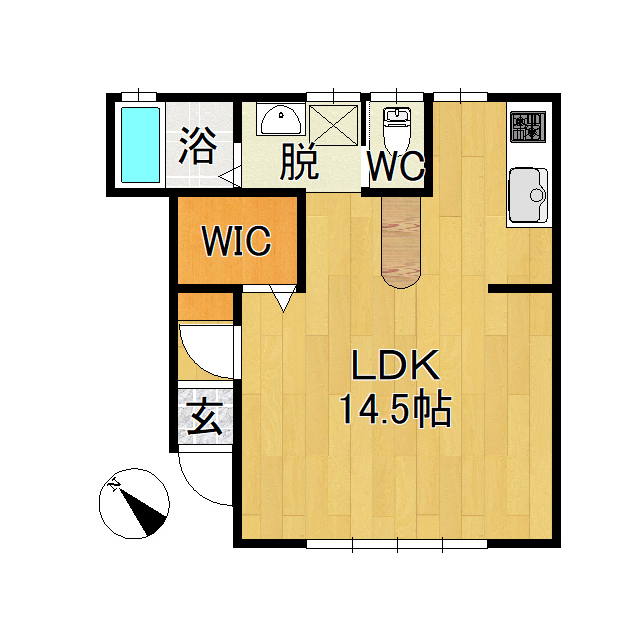 キャトルセゾン 間取り