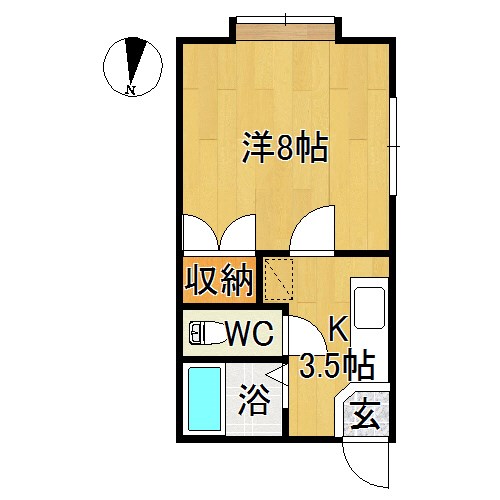 フレールナカノ 間取り