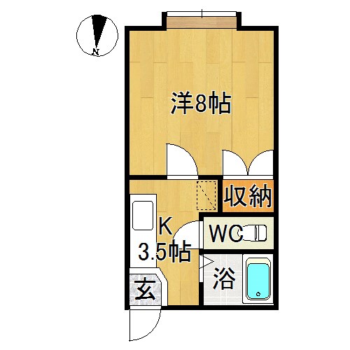 フレールナカノ 間取り