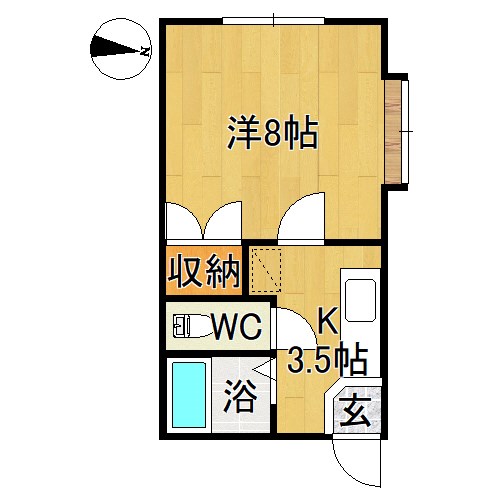 フレールナカノ 間取り