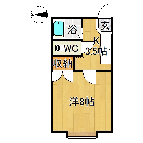 フレールナカノ 間取り