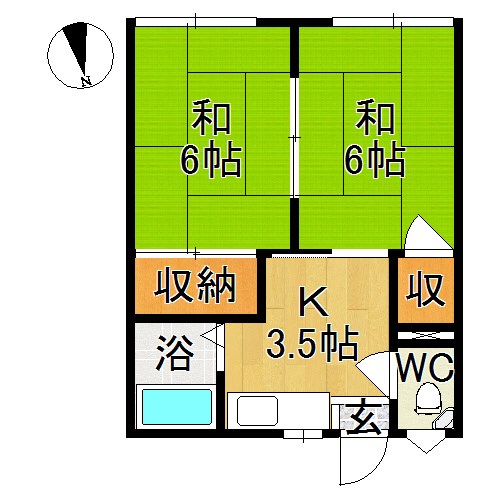 コーポ長谷川 間取り