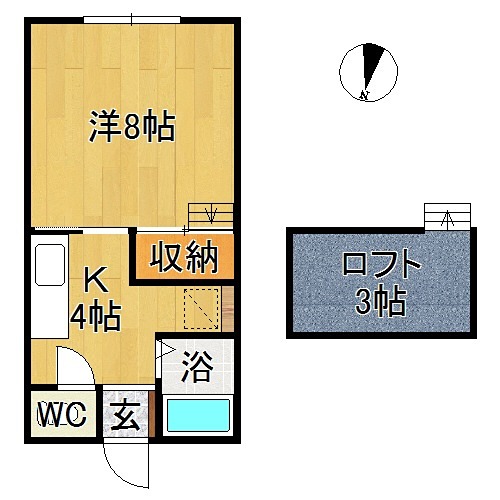 メゾンフォレー城東 間取り
