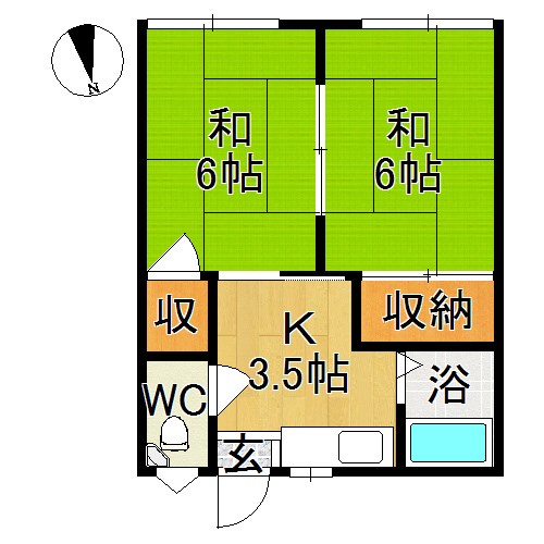 コーポ長谷川 間取り