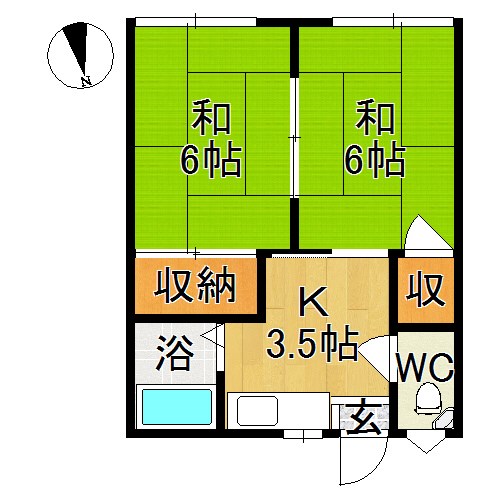 コーポ長谷川 間取り