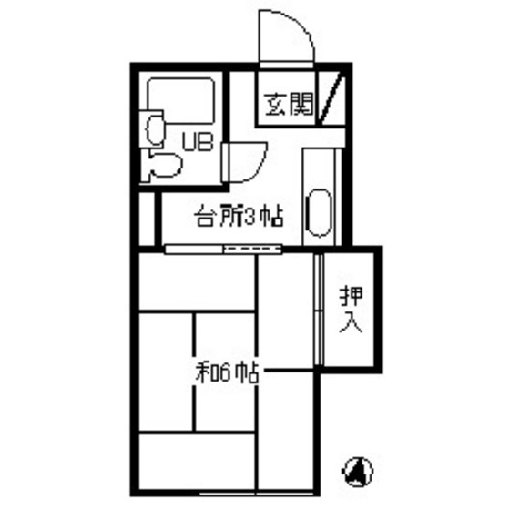 ハイネス松森Ｂ 間取り