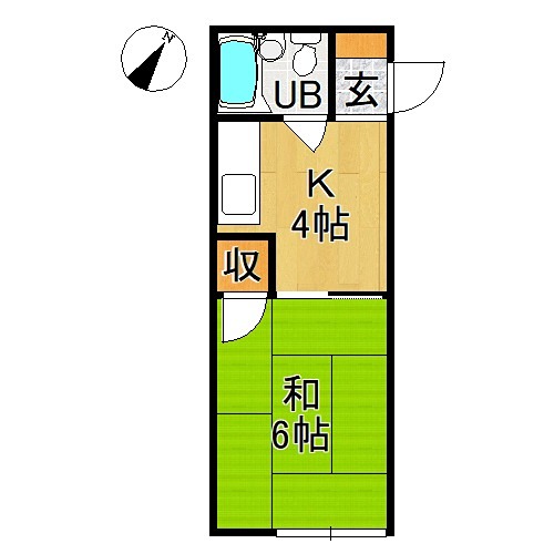 ハイネス松森Ｂ 間取り