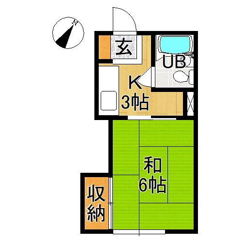 ハイネス松森Ｂ 間取り