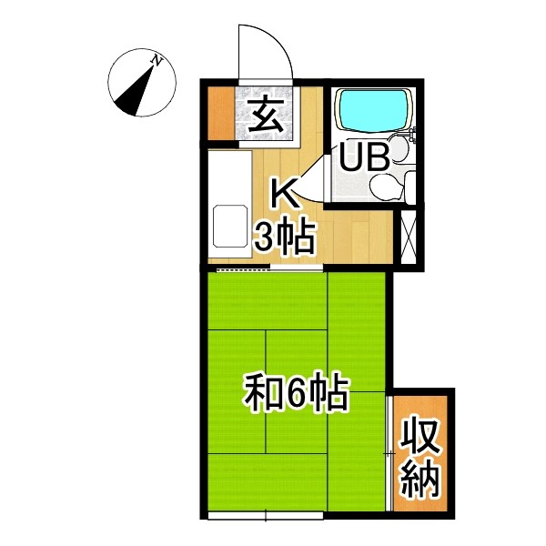 ハイネス松森Ｂ 間取り