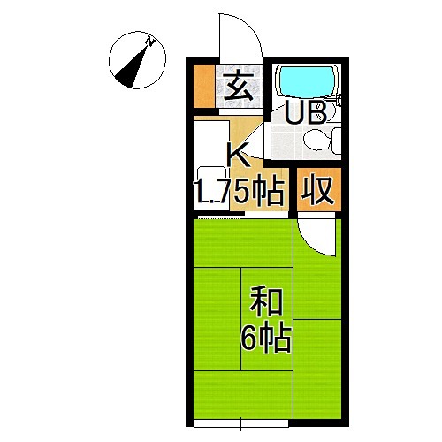 ハイネス松森Ｂ 間取り
