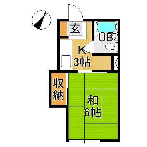 ハイネス松森Ｂ 間取り