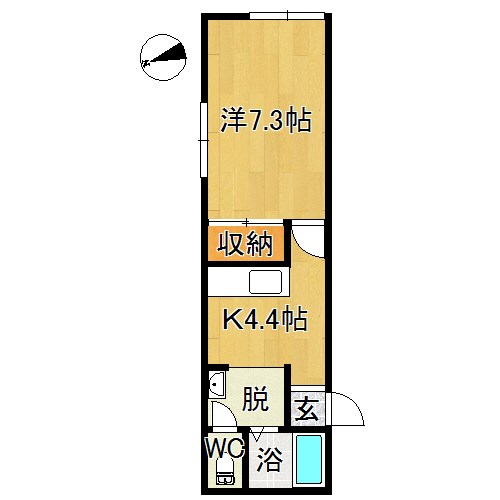 ノートルメゾンⅡ 間取り