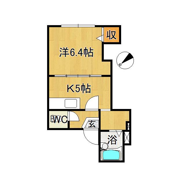 ドミールカサイ 間取り