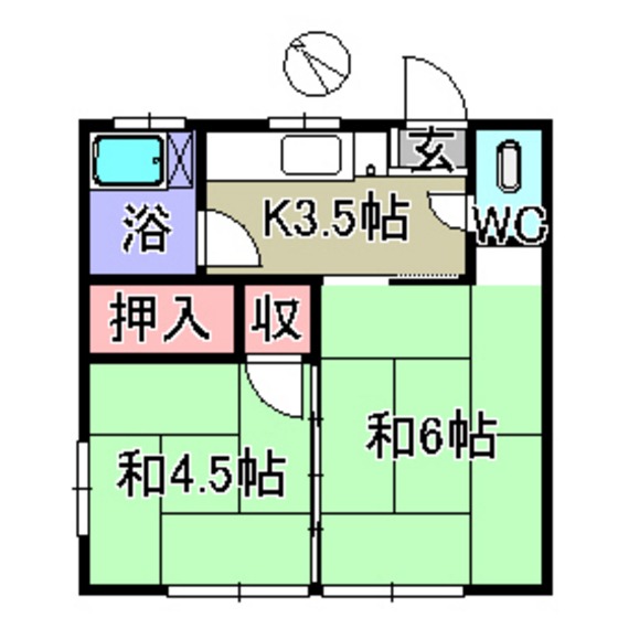 第２コーポ恵 間取り