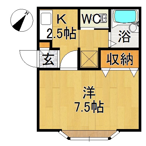 プロミネント弘前 間取り