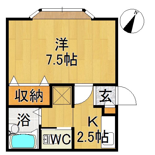 プロミネント弘前 間取り