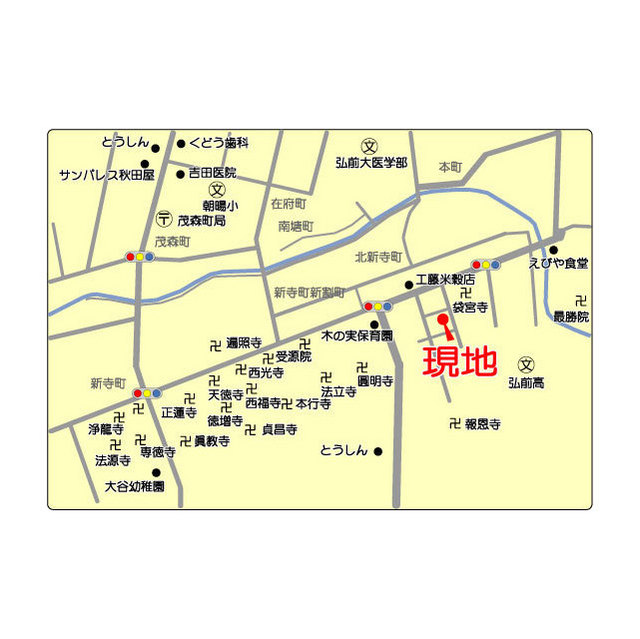 コーナーズハウス 地図（共通）