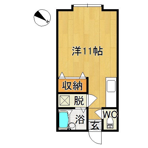 アベニール北園 間取り